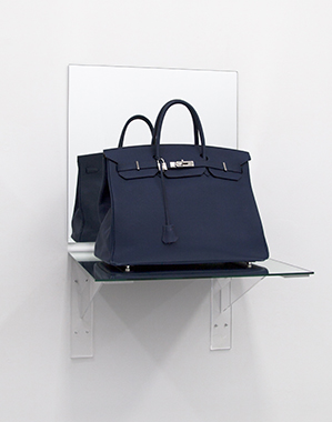 Birkin Bag Blue (Shelf) - Bag donated by Marc Jacobs