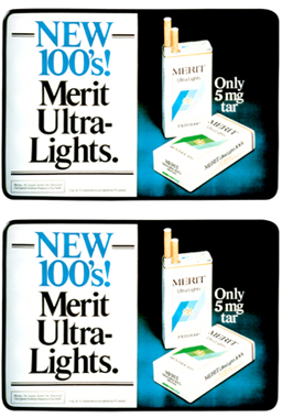 New 100's Merit Ultralights