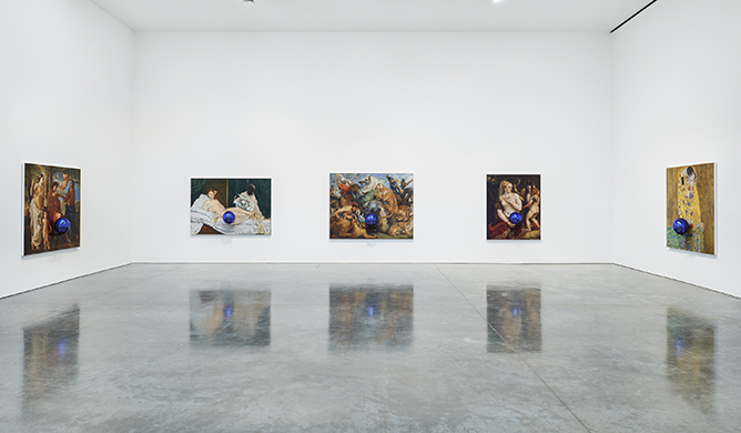Jeff Koons: Gazing Ball Paintings. Gagosian Gallery, New York, 2015