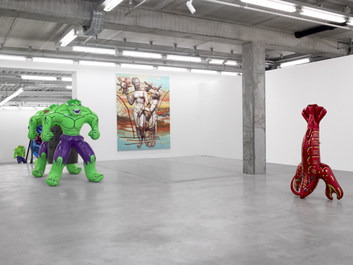 Jeff Koons, Almine Rech Gallery, Brussels, 2012.