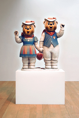 Winter Bears by Jeff Koons. Childish Things, The Fruitmarket Gallery, Scotland, 2010-2011.