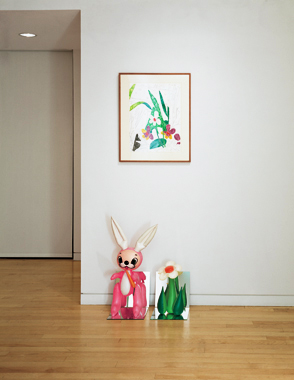 Jeff Koons / Andy Warhol: Flowers, Gagosian Gallery, New York, 2002.