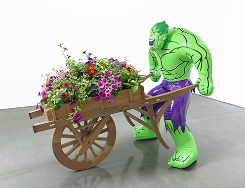 Jeff Koons: New Paintings and Sculpture, Gagosian Gallery, New York, 2013.