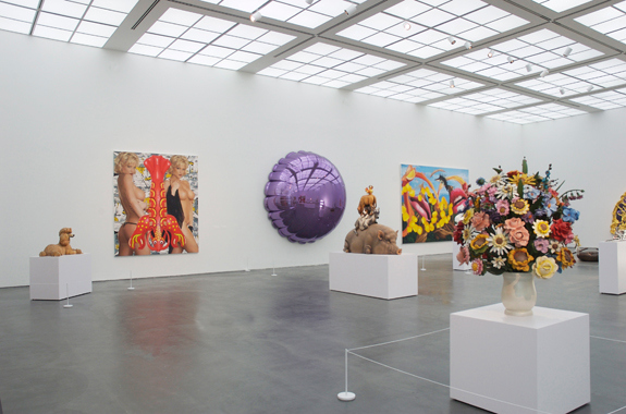 Jeff Koons, Museum of Contemporary Art, Chicago, 2008.