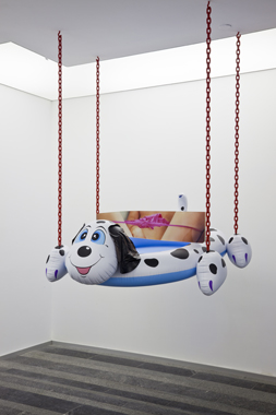 Dogpool (Panties) by Jeff Koons. Sexuality and Transcendence, Pinchuk Art Centre, 2010.