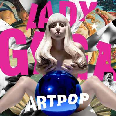 ARTPOP - Lady Gaga album cover designed by Jeff Koons (2013)