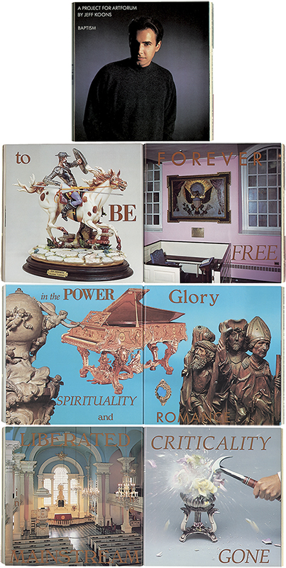 Baptism: A Project for ARTFORUM by Jeff Koons (1987)