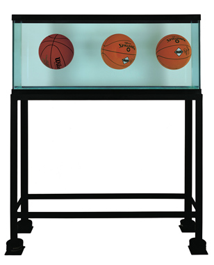 Three Ball Total Equilibrium Tank (Two Dr. J Silver Series, Wilson Supershot), 1985
