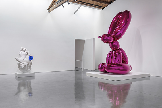 Jeff Koons, Gagosian Gallery, Beverly Hills, 2017