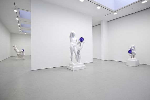 Jeff Koons: Gazing Ball, David Zwirner Gallery, New York, 2013.