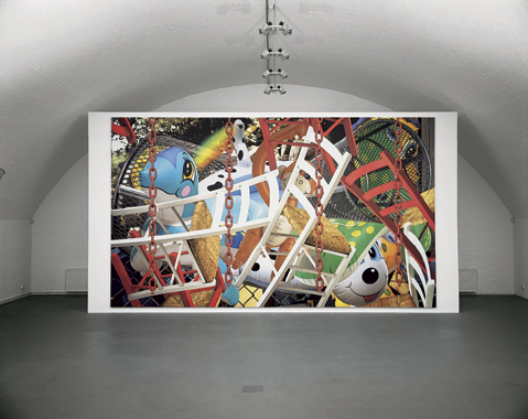 Jeff Koons. Backyard, Galerie Max Hetzler, Berlin, 2004.