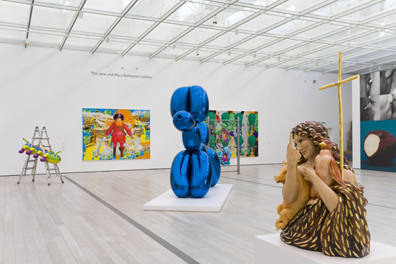 Jeff Koons. Broad Contemporary Art Museum at LACMA: Inaugural Installation, Los Angeles County Museum of Art, 2008.