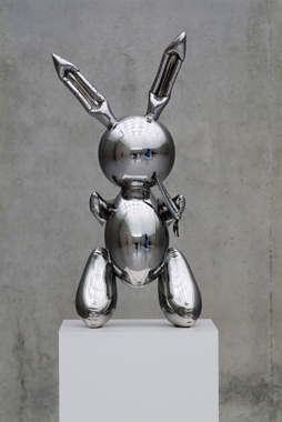 Rabbit by Jeff Koons. Re-Object, Kunsthaus Bregenz, 2007.