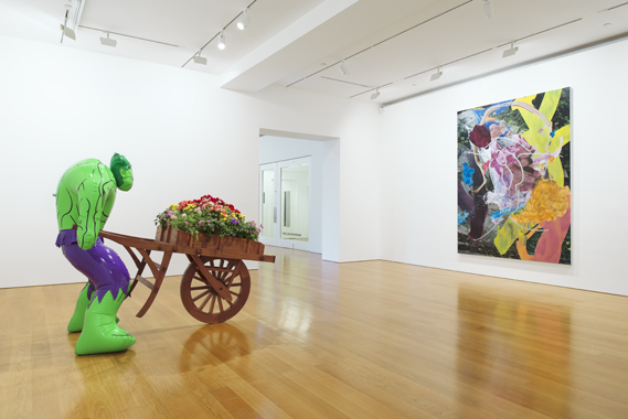 Jeff Koons: Hulk Elvis. Gagosian Gallery, Hong Kong, 2014.