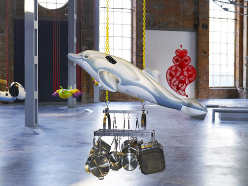Dolphin by Jeff Koons. Un Certain Etat de Monde?, Garage Center for Contemporary Culture, 2009.