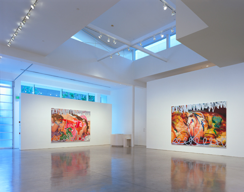 Jeff Koons: New Paintings, Gagosian Gallery, Beverly Hills, 2009-2010.