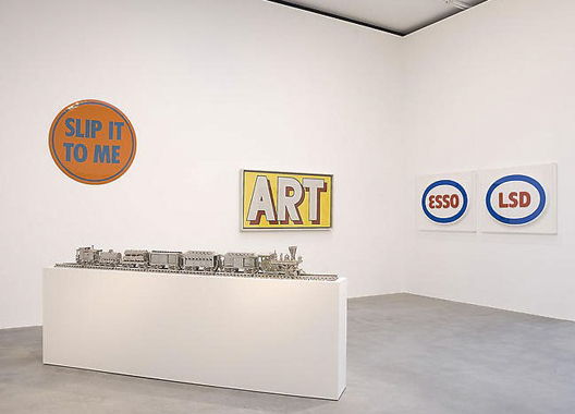 Jim Beam - J.B. Turner Train by Jeff Koons. Pop Art Is..., Gagosian Gallery, London, 2007.